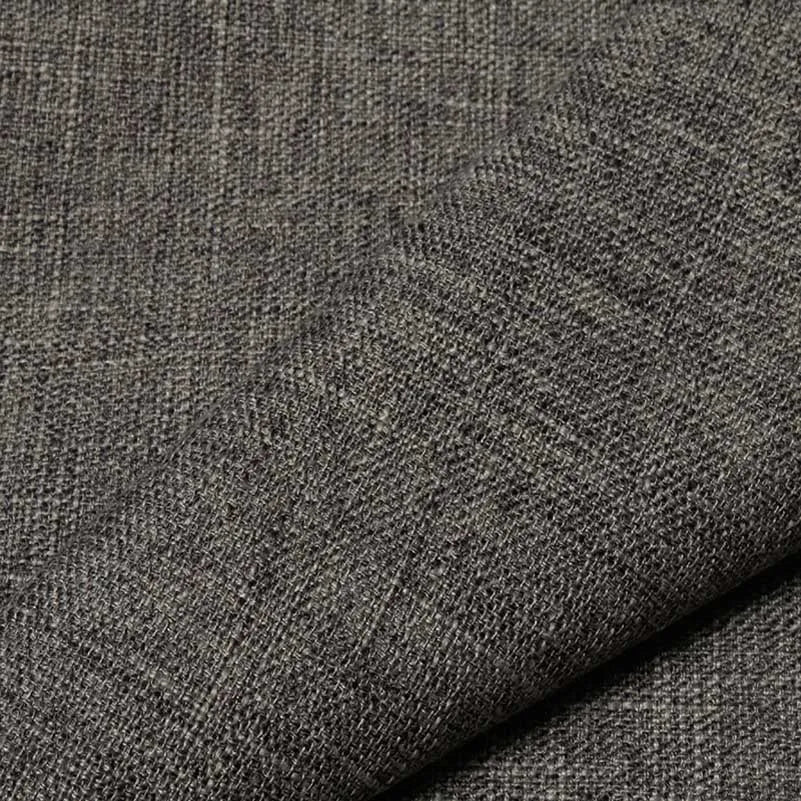 Thick Coarse Organic Linen Fabric Textile