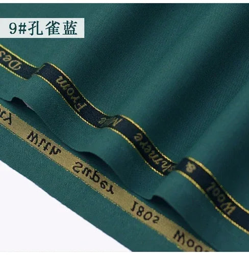 Wool Suit Fabric High Quality High Count Twill Sewing Fabric