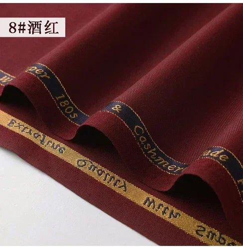 Wool Suit Fabric High Quality High Count Twill Sewing Fabric