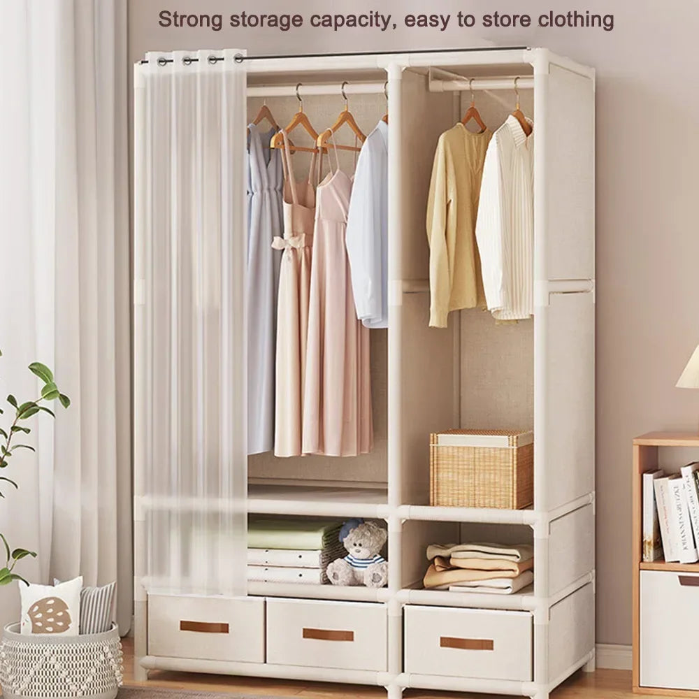 Simple Wardrobe Dustproof Storage