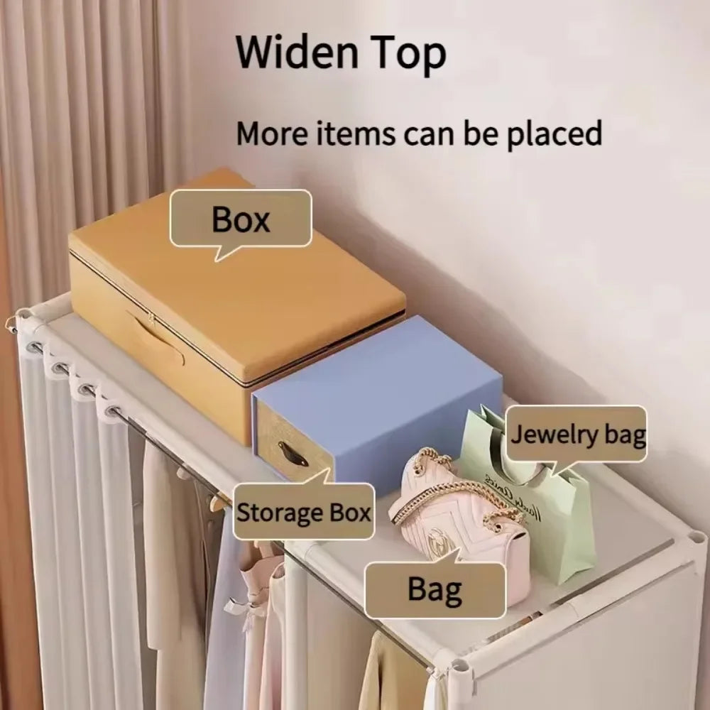 Simple Wardrobe Dustproof Storage