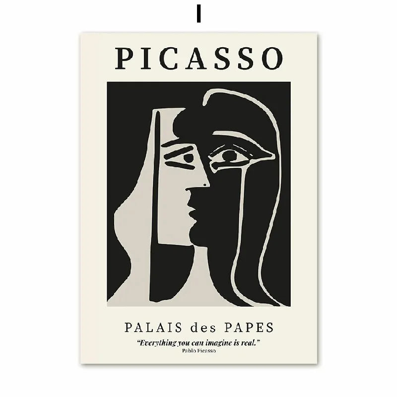 Picasso Posters World Famous Painter Wall Art Decoration