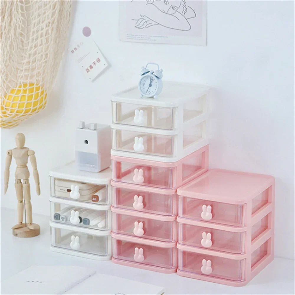 Desktop Cosmetic Storage Box Organizer