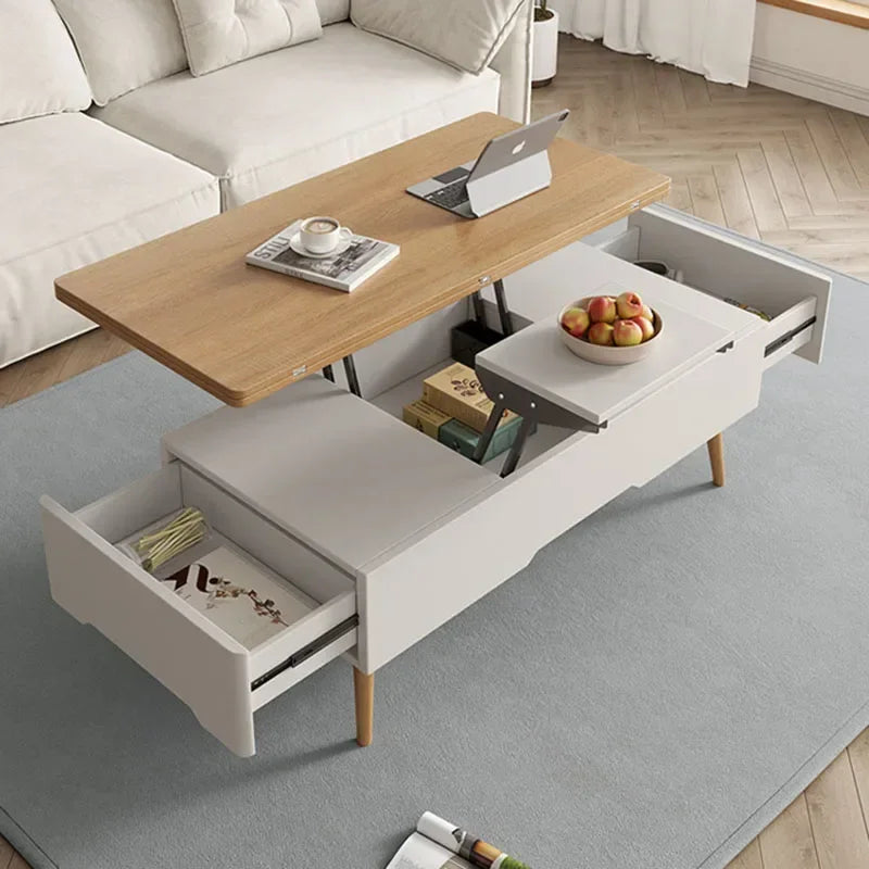 Lift Up Coffee Table Trau High Nordic Mobile Coffe Table