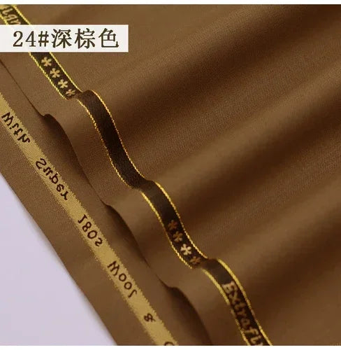 Wool Suit Fabric High Quality High Count Twill Sewing Fabric