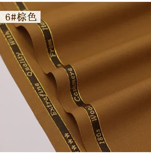 Wool Suit Fabric High Quality High Count Twill Sewing Fabric