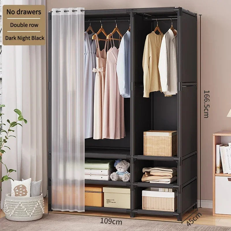 Simple Wardrobe Dustproof Storage