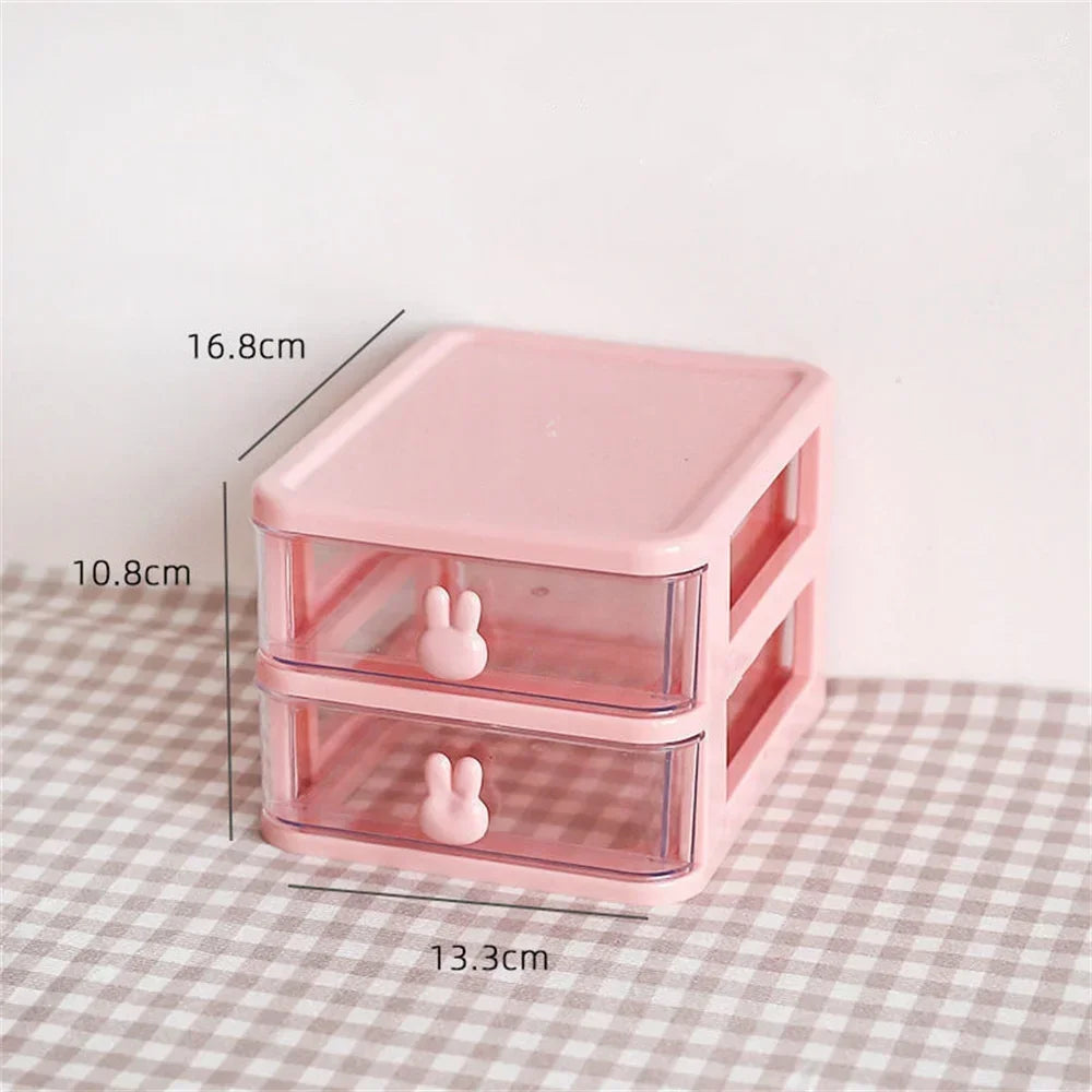 Desktop Cosmetic Storage Box Organizer