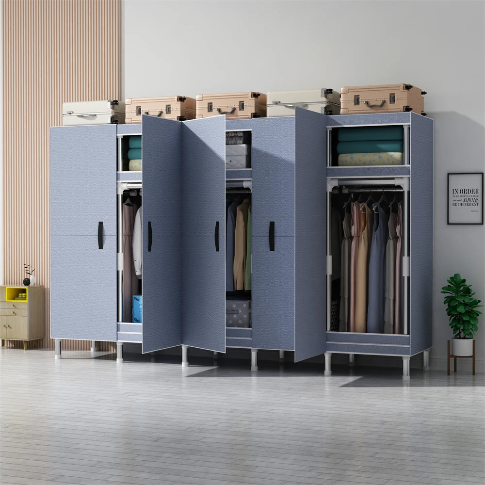 LEEGOHOME Wardrobes Closet Cloth Bedroom Furniture