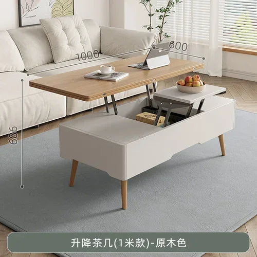 Lift Up Coffee Table Trau High Nordic Mobile Coffe Table