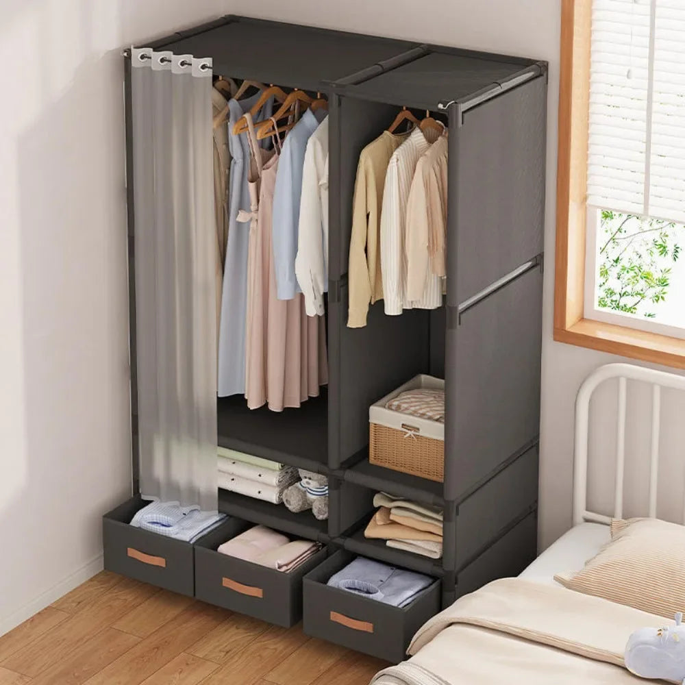 Simple Wardrobe Dustproof Storage