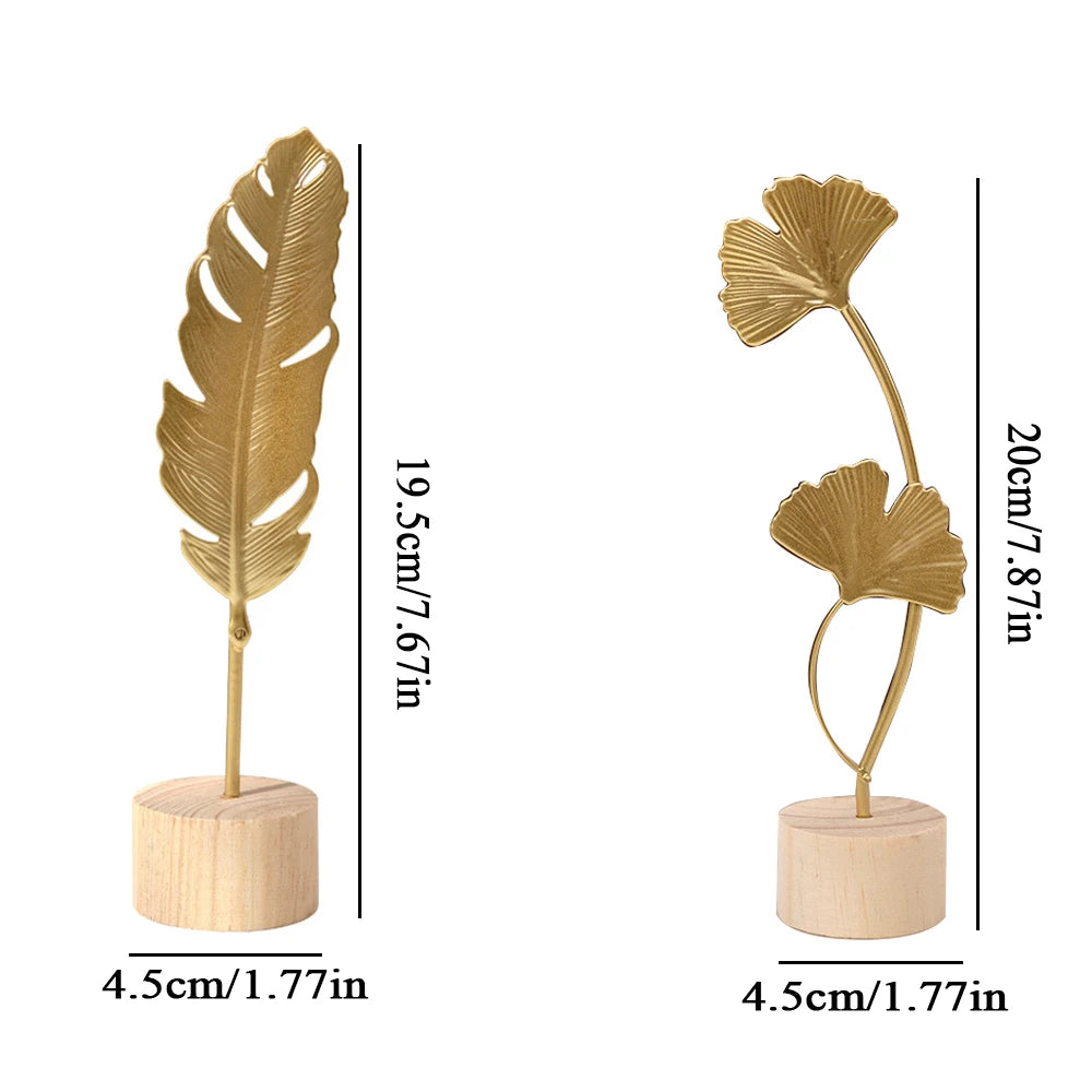 Nordic Gold Ginkgo Leaf Crafts