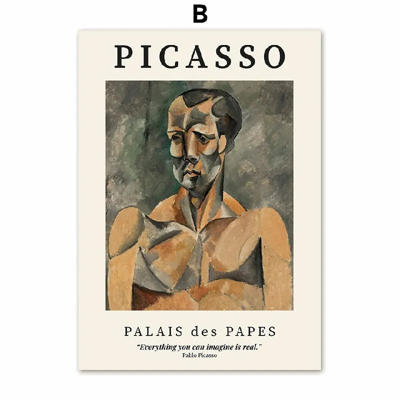 Picasso Posters World Famous Painter Wall Art Decoration