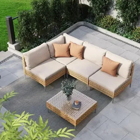 Garden Sofas Wicker Patio Furniture Set