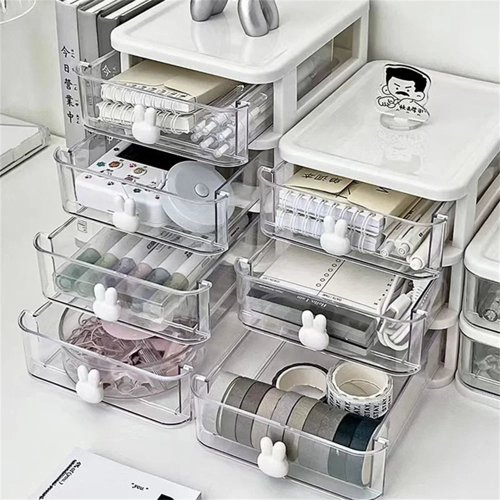 Desktop Cosmetic Storage Box Organizer