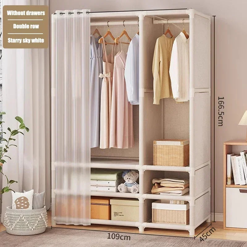 Simple Wardrobe Dustproof Storage