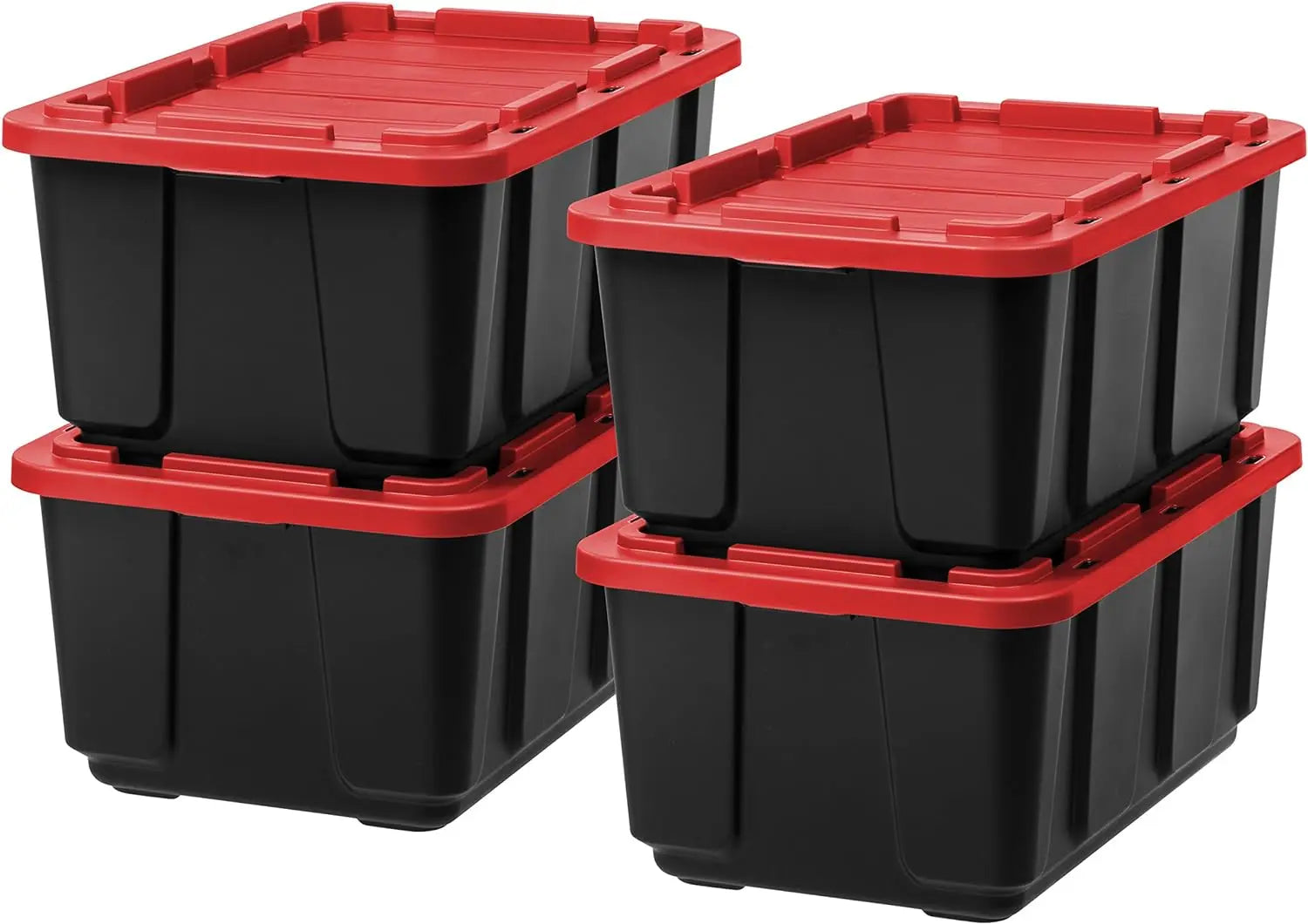 IRIS USA 27 Gallon Large Heavy-Duty Storage Plastic Tote