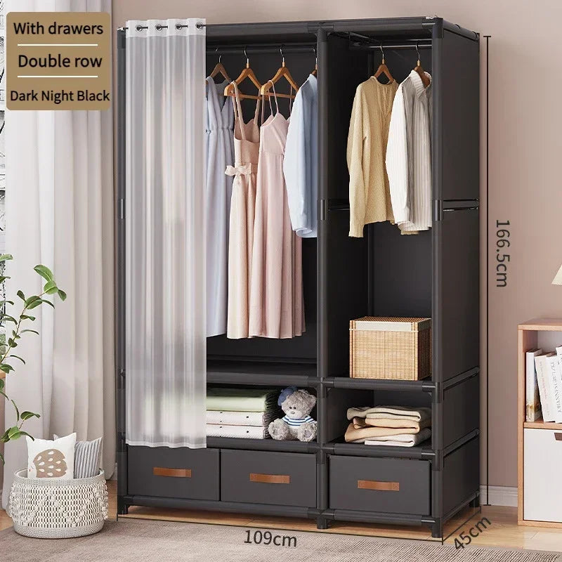 Simple Wardrobe Dustproof Storage