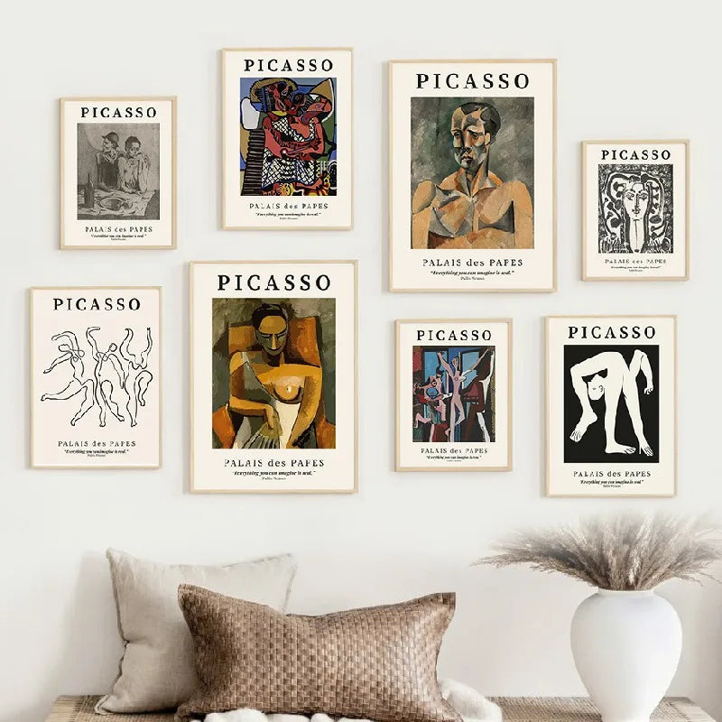 Picasso Posters World Famous Painter Wall Art Decoration