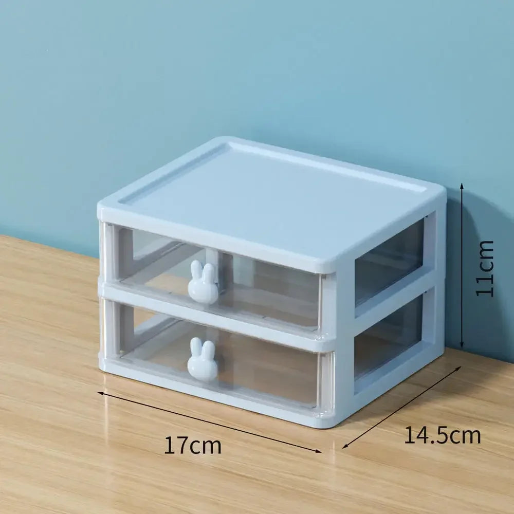 Desktop Cosmetic Storage Box Organizer