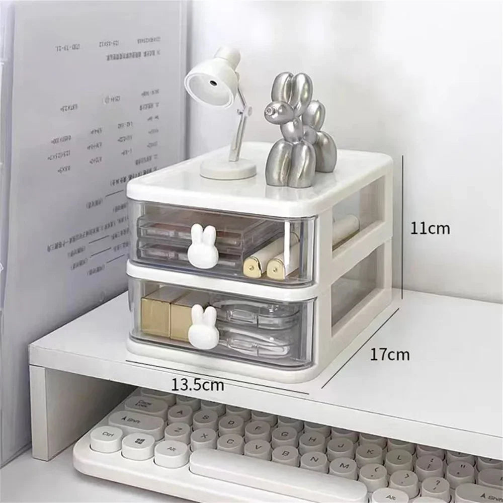 Desktop Cosmetic Storage Box Organizer