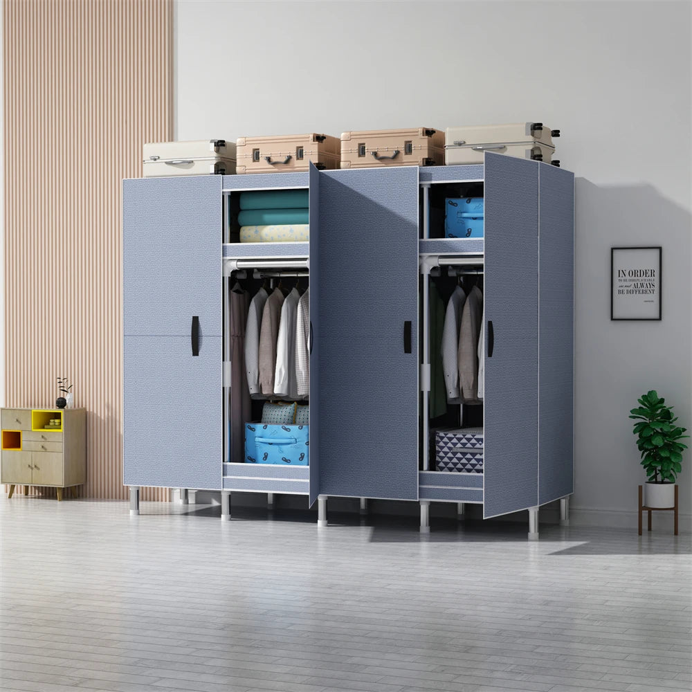 LEEGOHOME Wardrobes Closet Cloth Bedroom Furniture