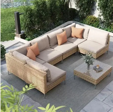 Garden Sofas Wicker Patio Furniture Set