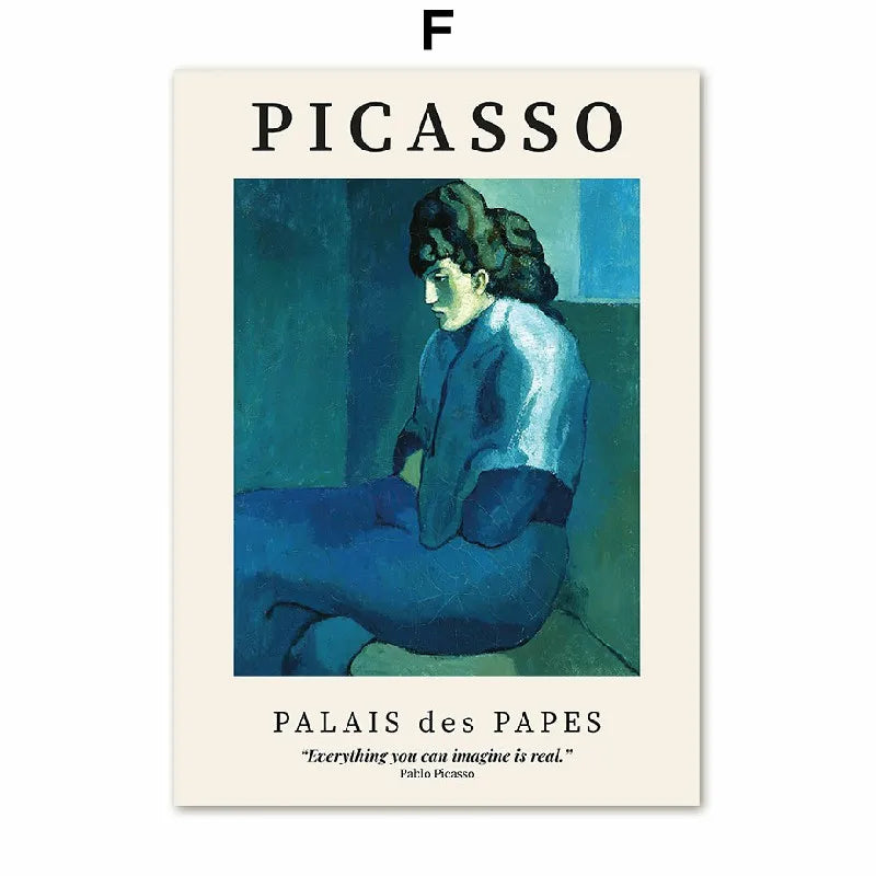 Picasso Posters World Famous Painter Wall Art Decoration