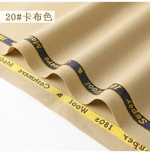 Wool Suit Fabric High Quality High Count Twill Sewing Fabric