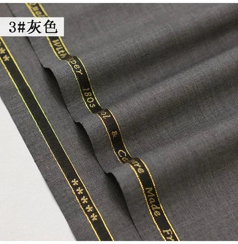 Wool Suit Fabric High Quality High Count Twill Sewing Fabric