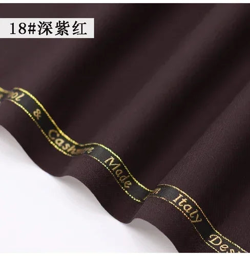 Wool Suit Fabric High Quality High Count Twill Sewing Fabric