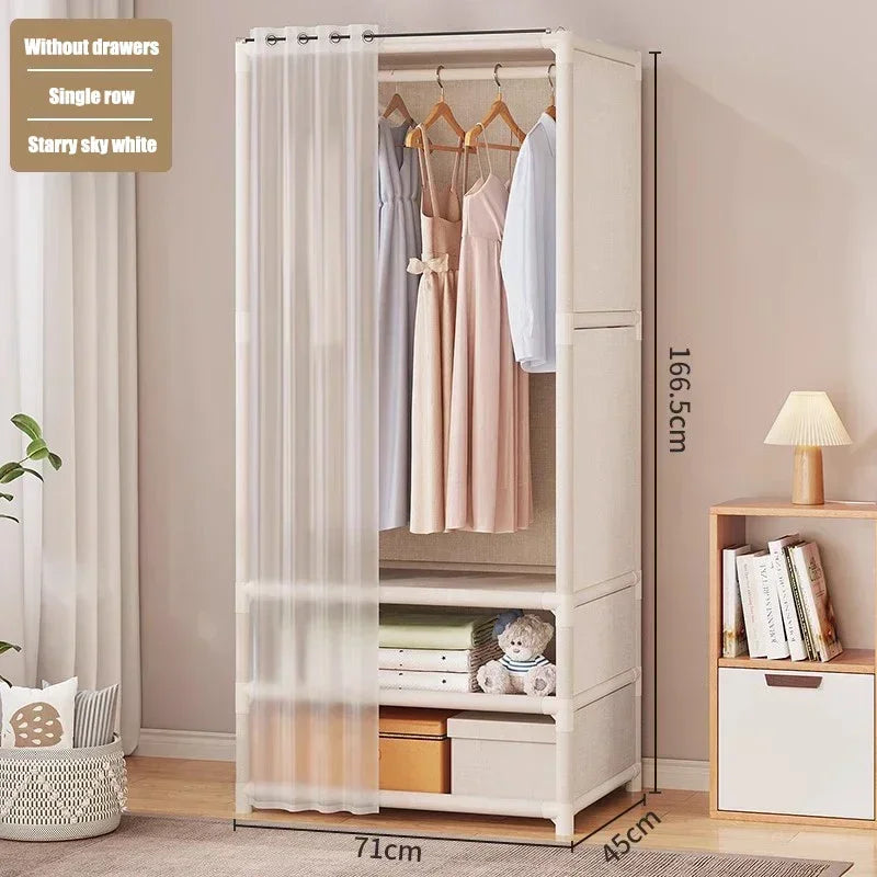 Simple Wardrobe Dustproof Storage