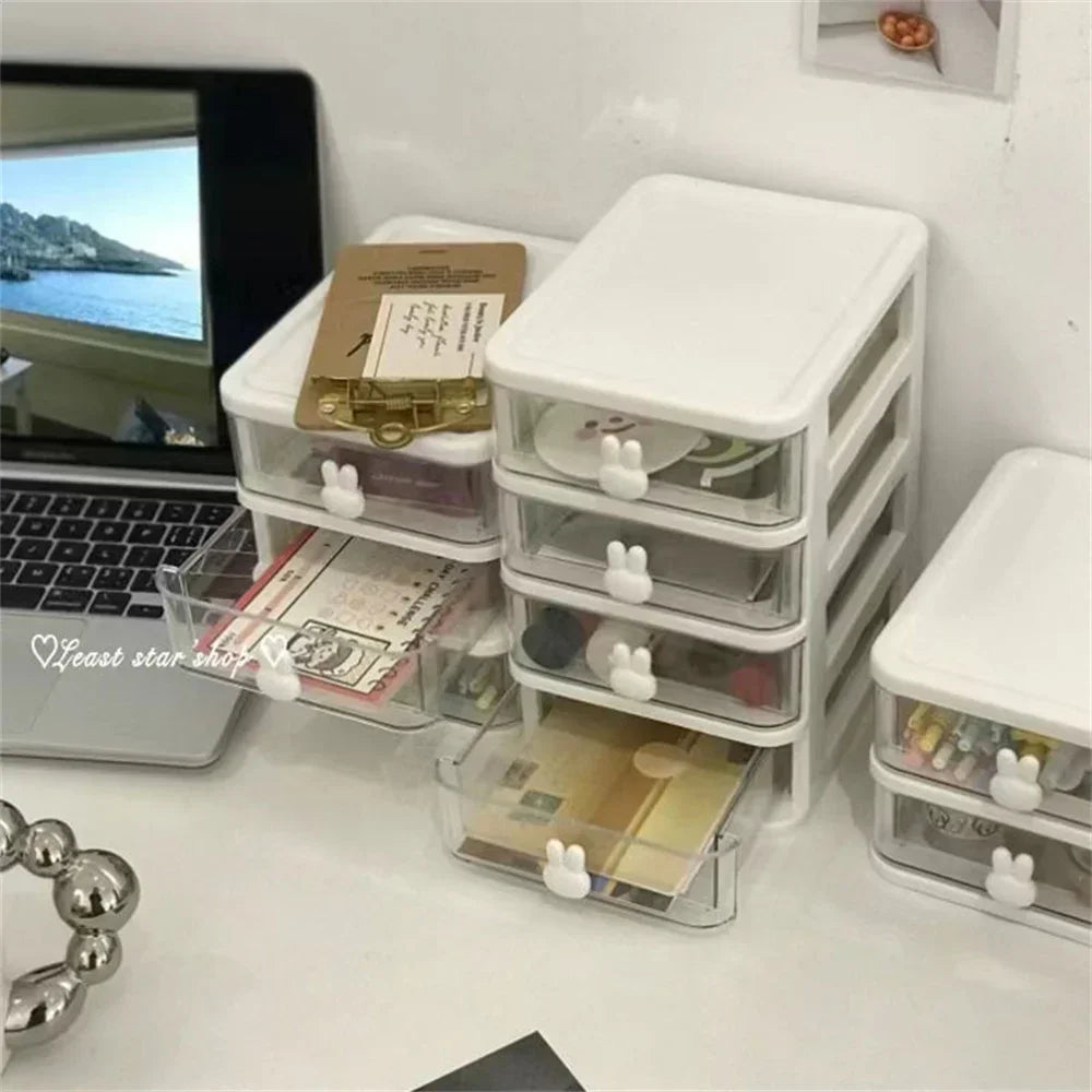 Desktop Cosmetic Storage Box Organizer