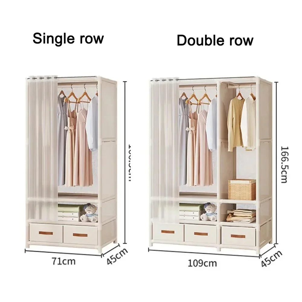 Simple Wardrobe Dustproof Storage