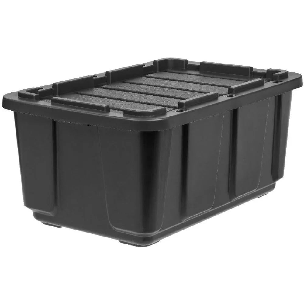 IRIS USA 27 Gallon Large Heavy-Duty Storage Plastic Tote