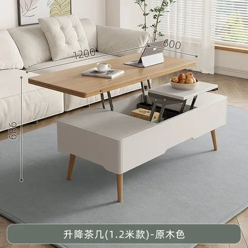 Lift Up Coffee Table Trau High Nordic Mobile Coffe Table