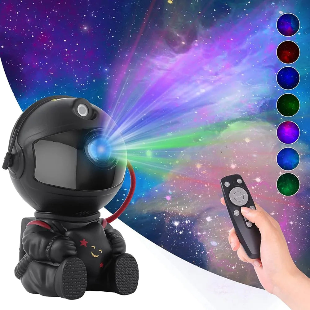 Astronaut Space Star Projector Galaxy Night Light