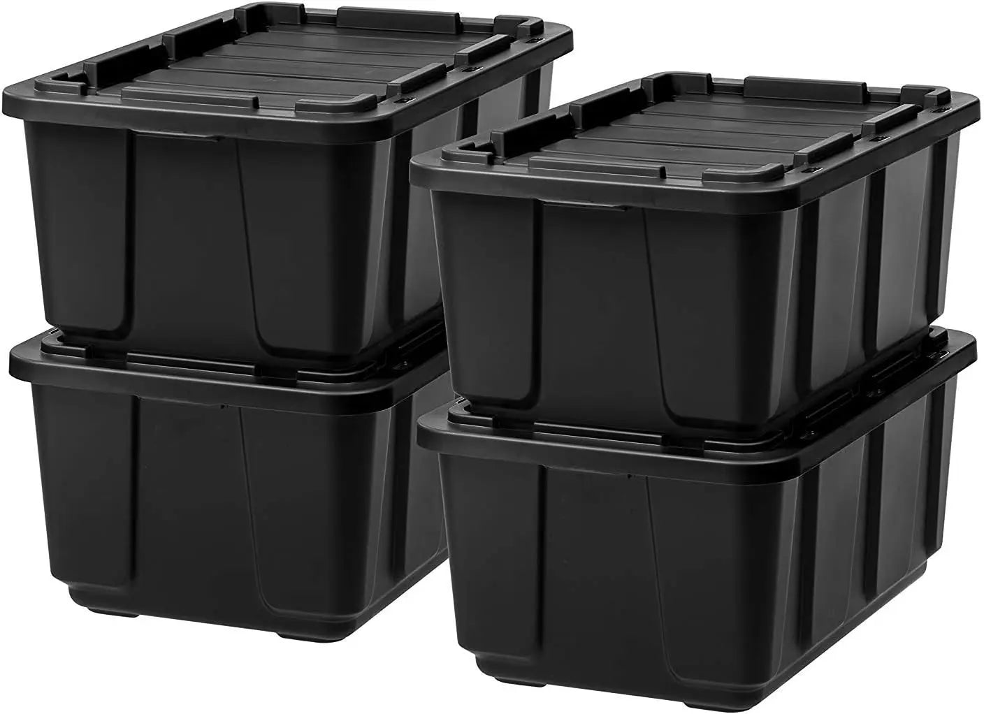 IRIS USA 27 Gallon Large Heavy-Duty Storage Plastic Tote