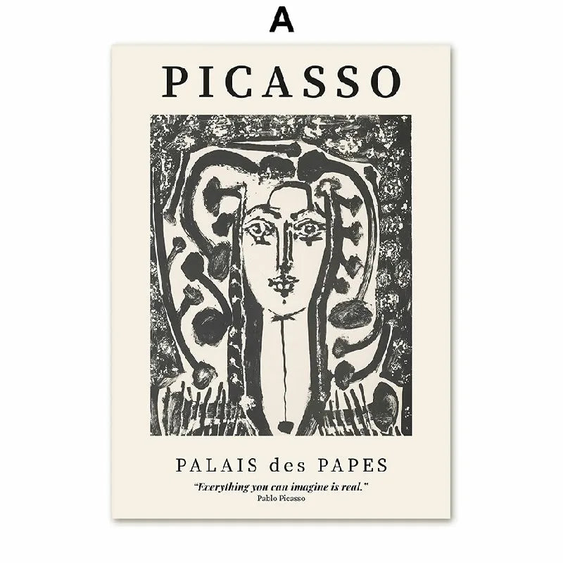 Picasso Posters World Famous Painter Wall Art Decoration