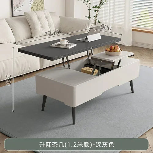 Lift Up Coffee Table Trau High Nordic Mobile Coffe Table