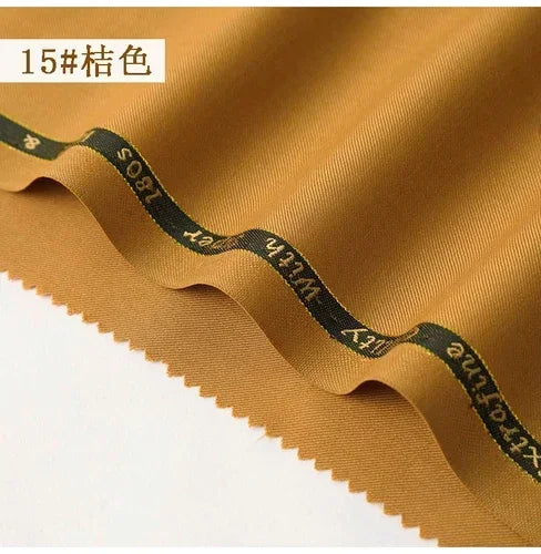 Wool Suit Fabric High Quality High Count Twill Sewing Fabric